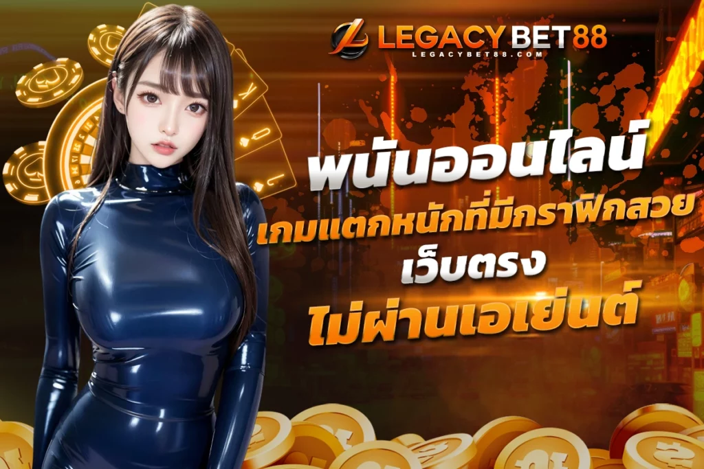 พนันออนไลน์ เกมแตกหนักที่มีกราฟิกสุดสวยที่คุณต้องลอง เว็บตรง ไม่ผ่านเอเย่นต์​