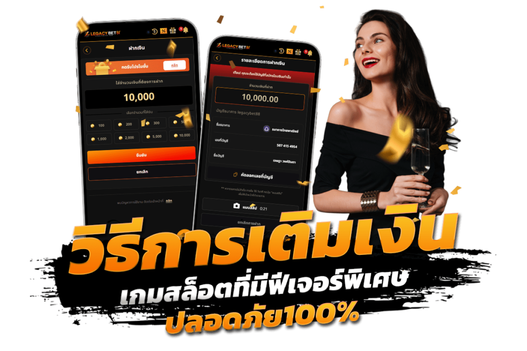 วิธีการเติมเงิน เล่นเว็บพนัน เกมสล็อตที่มีฟีเจอร์พิเศษ ปลอดภัย100%​