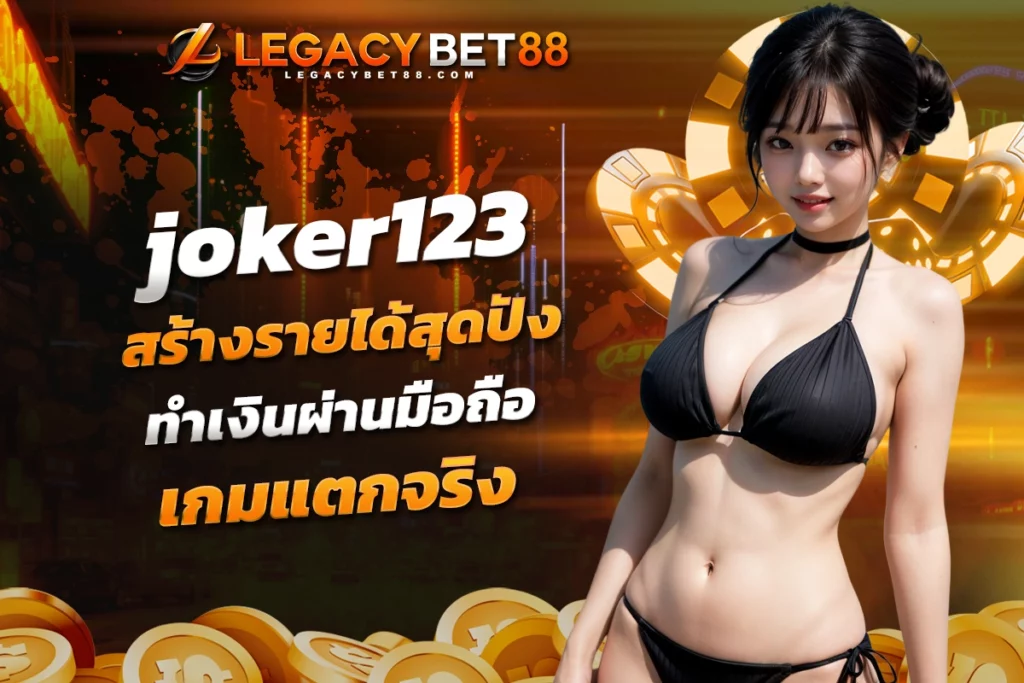 ทางเข้าเล่น joker123 สร้างรายได้สุดปัง ทำเงินผ่านมือถือ เกมแตกจริง​